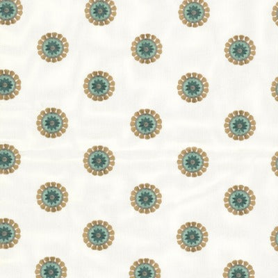 Stout Fabrics , Kazoo Kazoo, Spa color, Multipurpose Embroideries style type , pattern number  KAZO-2