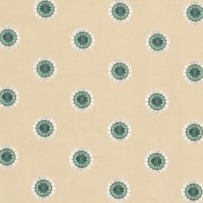 Stout Fabrics , Kazoo Kazoo, Spa color, Multipurpose Embroideries style type , pattern number  KAZO-3