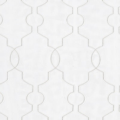 Stout Fabrics , Kent Kent, Eggshell color, Drapery Embroideries style type , pattern number  KENT-1