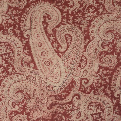 Stout Fabrics , Laguna Laguna, Red color, Multipurpose Print style type , pattern number  LAGU-1