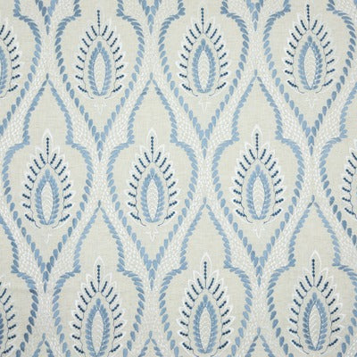 Stout Fabrics , Lutz Lutz, Blue color, Multipurpose Embroideries style type , pattern number  LUTZ-2
