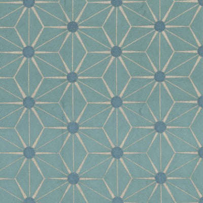 Stout Fabrics , Major Major, Robinsegg color, Multipurpose Embroideries style type , pattern number  MAJO-2