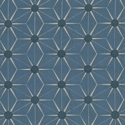 Stout Fabrics , Major Major, Blue color, Multipurpose Embroideries style type , pattern number  MAJO-3