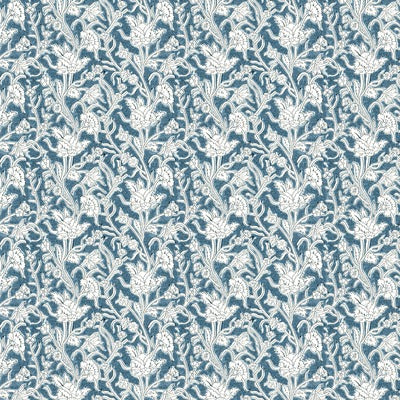 Stout Fabrics , Malvern Malvern, Blue color, Multipurpose Print style type , pattern number  MALV-1