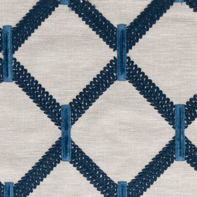 Stout Fabrics , Maxwell Maxwell, Blue color, Multipurpose Embroideries style type , pattern number  MAXW-2