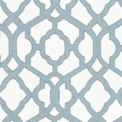 Stout Fabrics , Micah Micah, Blue color, Multipurpose Embroideries style type , pattern number  MICA-4