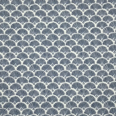 Stout Fabrics , Moncheri Moncheri, Blue color, Multipurpose Print style type , pattern number  MONC-1