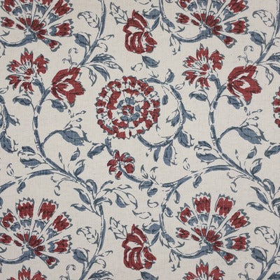 Stout Fabrics , Natter Natter, Red color, Multipurpose Print style type , pattern number  NATT-2