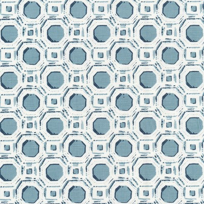 Stout Fabrics , Ocala Ocala, Wedgewood color, Multipurpose Print style type , pattern number  OCAL-1