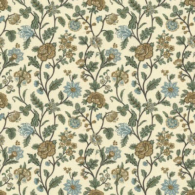 Stout Fabrics , Ophelia Ophelia, Green color, Multipurpose Print style type , pattern number  OPHE-1