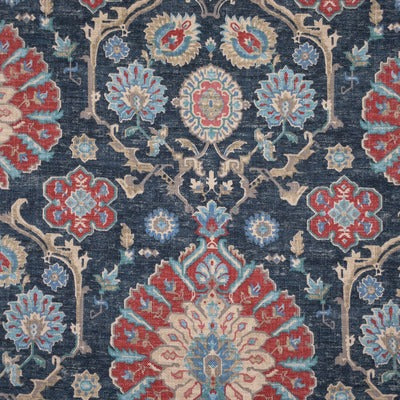Stout Fabrics , Pamp Pamp, Blue color, Multipurpose Print style type , pattern number  PAMP-3