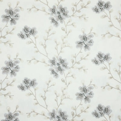 Stout Fabrics , Peaceful Peaceful, Grey color, Multipurpose Embroideries style type , pattern number  PEAC-1