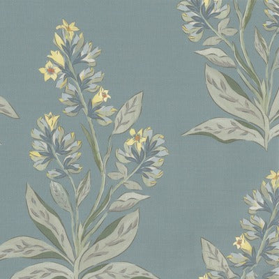 Stout Fabrics , Peggy Peggy, Blue color, Multipurpose Print style type , pattern number  PEGG-1