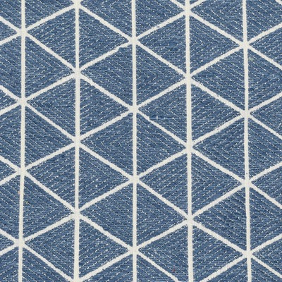Stout Fabrics , Piqua Piqua, Blue color, Multipurpose Wovens style type , pattern number  PIQU-1