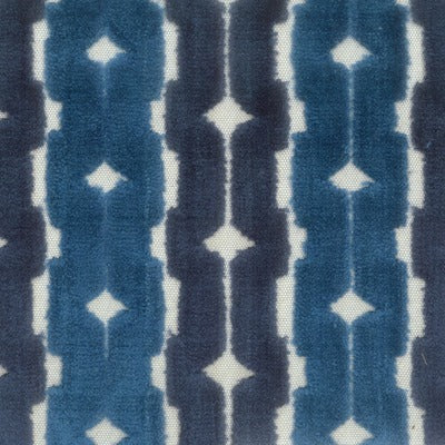 Stout Fabrics , Prize Prize, Blue color, Upholstery Velvet style type , pattern number  PRIZ-1