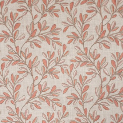 Stout Fabrics , Quincy Quincy, Orange color, Multipurpose Embroideries style type , pattern number  QUIN-1