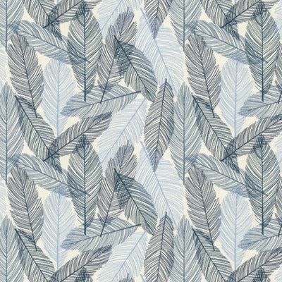 Stout Fabrics , Relaxed Relaxed, Blue color, Multipurpose Embroideries style type , pattern number  RELA-3