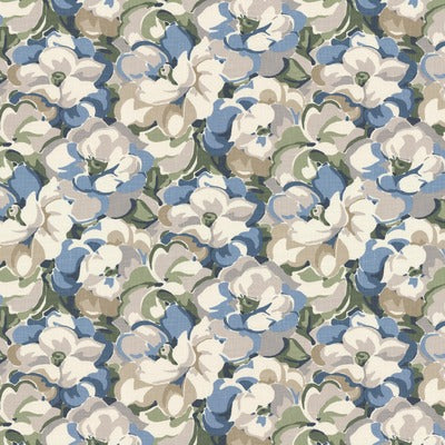 Stout Fabrics , Several Several, Blue color, Multipurpose Print style type , pattern number  SEVE-1