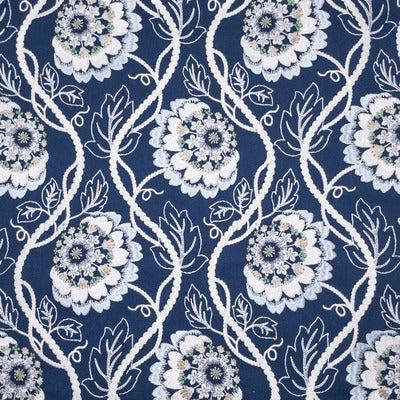Stout Fabrics , Seymour Seymour, Baltic color, Multipurpose Embroideries style type , pattern number  SEYM-1