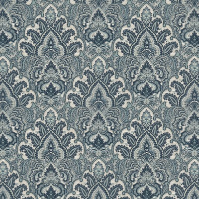 Stout Fabrics , Stefano Stefano, Blue color, Upholstery Jacquard style type , pattern number  STEF-2