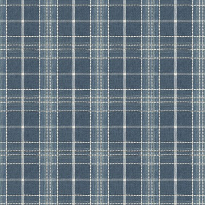 Stout Fabrics , Stitch Stitch, Blue color, Multipurpose Wovens style type , pattern number  STIT-3