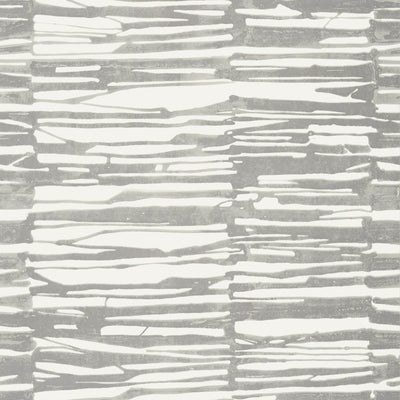 Thibaut Design wallcovering, Ischia pattern , Grey color, Geometric,Stripes style type , pattern number  T10119