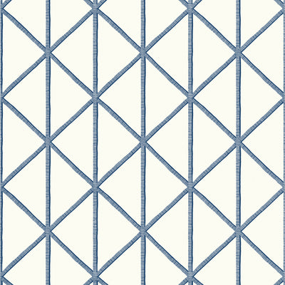 Thibaut Design wallcovering, Box Kite pattern , Spa Blue color, Geometric,Trellis , Lattice style type , pattern number  T10139
