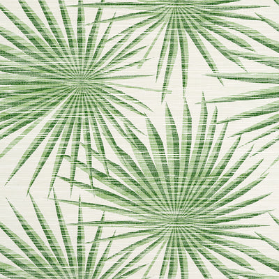 Thibaut Design wallcovering, Palm Frond pattern , Navy , Green color, Geometric,Leaves,Medallions,Tropical style type , pattern number  T10142