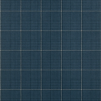 Thibaut Design wallcovering, Grassmarket Check pattern , Slate Blue color, Checks , Plaids,Menswear,Texture, Embossed style type , pattern number  T10201