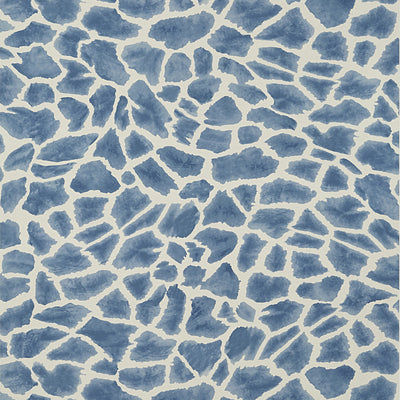Thibaut Design wallcovering, Makena pattern , Navy color, Animals Skins,Ethnic style type , pattern number  T10220
