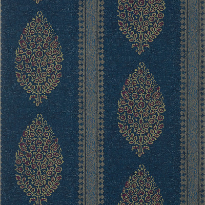 Thibaut Design wallcovering, Chappana pattern , Red color, Ethnic,Leaves,Medallions,Stripes style type , pattern number  T10238