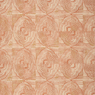 Thibaut Design wallcovering, Kalahari pattern , Cinnam, color, Ethnic,Geometric,Medallions,Texture, Embossed style type , pattern number  T10250