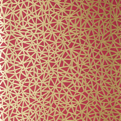 Thibaut Design wallcovering, Aedan pattern , Cherry color, Geometric,Texture, Embossed style type , pattern number  T10405