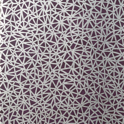 Thibaut Design wallcovering, Aedan pattern , Mulberry color, Geometric,Texture, Embossed style type , pattern number  T10407
