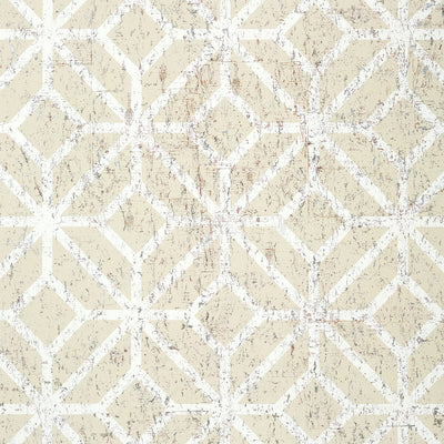 THIBAUT WALLCOVERING-MAMORA TRELLIS CORK- T10412