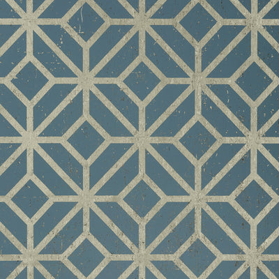 THIBAUT WALLCOVERING-MAMORA TRELLIS CORK- T10415