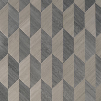 Thibaut Design wallcovering, Paragon pattern , Black color, Geometric style type , pattern number  T10434