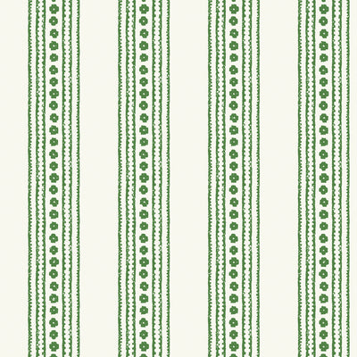 Thibaut Design wallcovering, New Haven Stripe pattern , Green color, Stripes style type , pattern number  T10607