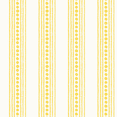 Thibaut Design wallcovering, New Haven Stripe pattern , Yellow color, Stripes style type , pattern number  T10610