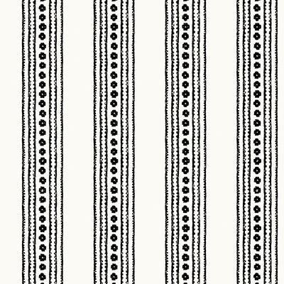 Thibaut Design wallcovering, New Haven Stripe pattern , Black color, Stripes style type , pattern number  T10611