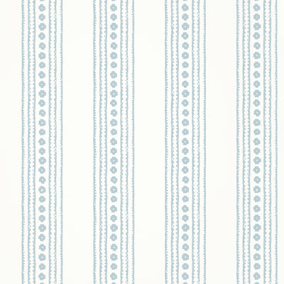 Thibaut Design wallcovering, New Haven Stripe pattern , Turquoise color, Stripes style type , pattern number  T10612