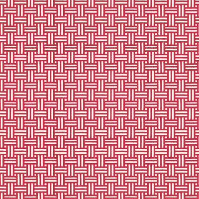Thibaut Design wallcovering, Piermont pattern , Red color, Geometric style type , pattern number  T10621