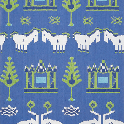 Thibaut Design wallcovering, Kingdom Parade pattern , Green color, Animals,Novelty style type , pattern number  T10642