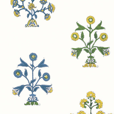 THIBAUT WALLCOVERING-INDIAN FLOWER- T10664