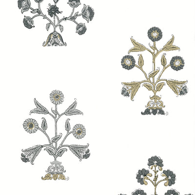 THIBAUT WALLCOVERING-INDIAN FLOWER- T10666