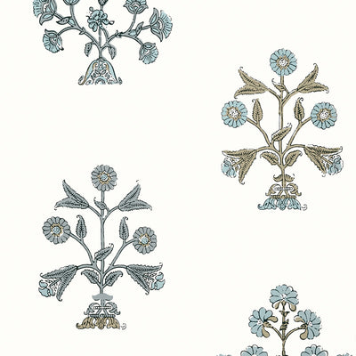 THIBAUT WALLCOVERING-INDIAN FLOWER- T10668