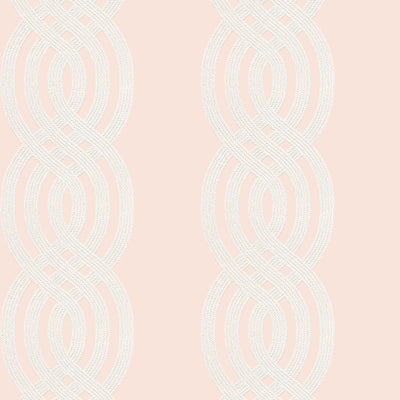Thibaut Design wallcovering, Braid pattern , Pink color, Geometric,Stripes,Trellis , Lattice style type , pattern number  T10801