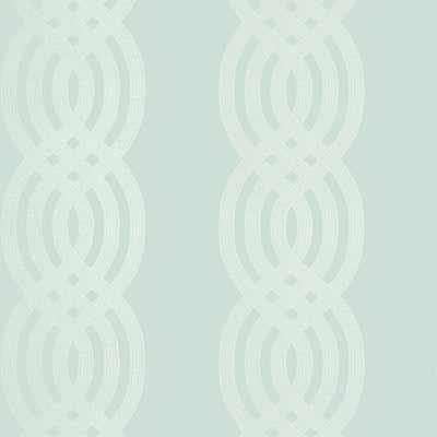 Thibaut Design wallcovering, Braid pattern , Blue , White color, Geometric,Stripes,Trellis , Lattice style type , pattern number  T10805