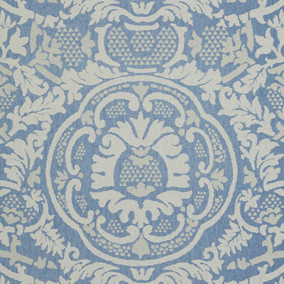 Thibaut Design wallcovering, Earl Damask pattern , Robin's Egg color, Damask style type , pattern number  T10837