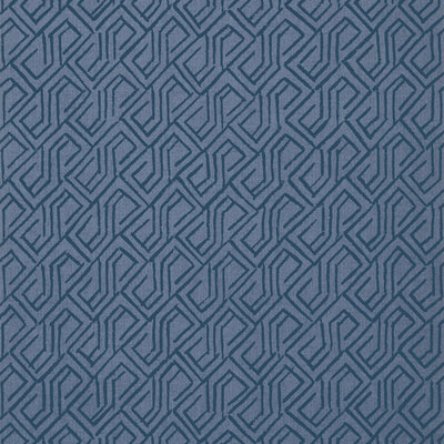 Thibaut Design wallcovering, Tortona pattern , Navy , White color, Geometric,Texture, Embossed style type , pattern number  T12844